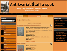 Tablet Screenshot of antik-stafl.cz